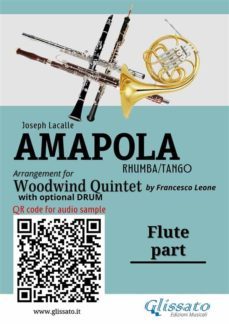 flute part of "amapola" for woodwind quintet (ebook)-9791221386974