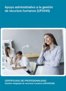 uf0345 - apoyo administrativo a la gestion de recursos humanos (ebook)-cdlel00000274