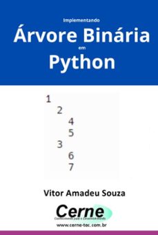 implementando  arvore binaria em python (ebook)-vitor amadeu souza-3410007031384