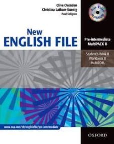 new english file pre-int students book / workbook  b-9780194518284