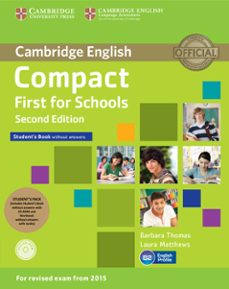 compact first for schools second edition student s pack (student s book without answers with cd-rom,      workbook without answers with audio)-9781107415584