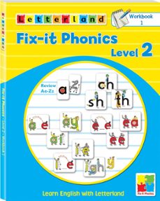 fix-it phonics: learn english with letterland: level 2 workbook 1-9781862096684