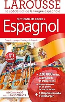 espagnol: dictionnaire de poche +: français-espagnol, espagnol-français-9782036021884