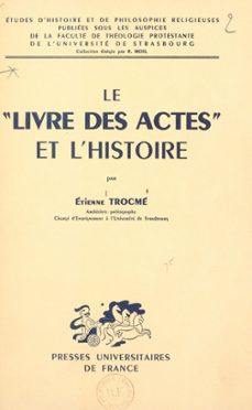 le "livre des actes" et l'histoire (ebook)-etienne trocme-9782705916084