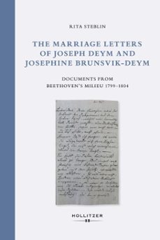 the marriage letters of joseph deym and josephine brunsvik-deym (ebook)-rita steblin-9783990942284