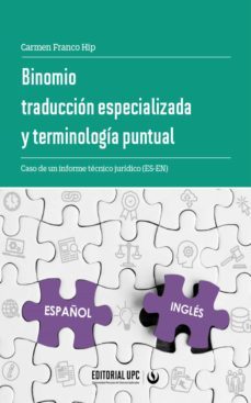 binomio traduccion especializada y terminologia puntual (ebook)-9786123182984