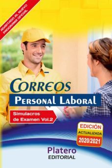 personal laboral de correos. simulacros de examen volumen ii-jose garcia rodriguez-9788412245684