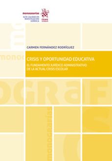 crisis y oportunidad educativa-9788413362984