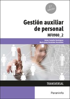 (mf0980) gestión auxiliar de personal-9788413661384