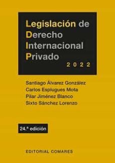 legislacion de derecho internacional privado-9788413694184