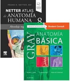 lote mini drake - netter gray. anatomia basica, 2ª ed.+ atlas anatomia humana 8ª ed .-9788413825984