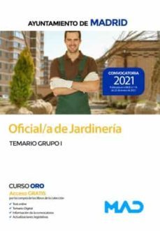 oficial/a de jardineria del ayuntamiento de madrid-9788414243084