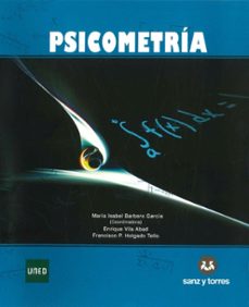 formulario de psicometria y tablas estadisticas-maria isabel barbero garcia-enrique vila abad-francisco p. holgado tello-9788415550884