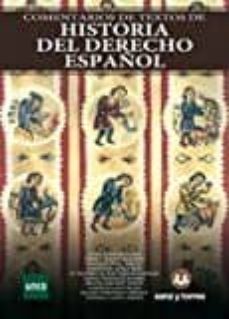 comentarios de textos de historia del derecho español-9788416466184