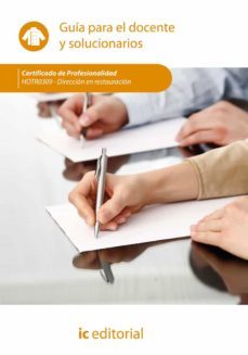 (i.b.d.) hotr0309 direccion en restauracion. guia para el docente y solucionarios-s.l. innovacion y cualificacion-9788417086084