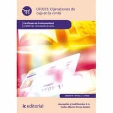 (i.b.d.) operaciones de caja en la venta. comv0108 - actividades de venta-carlos alberto torres gomez-9788417343484