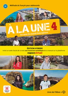a la une hybride livre de l eleve (4. ed.)-chistelle barbera-9788419236784