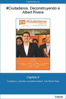 capitulo 6 de @ciudadanos. ciudadanos, ¿liberales o socialdemocratas? (ebook)-9788423424184