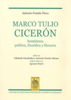 marco tulio ciceron. semblanza politica, filosofica y literaria-9788425916984