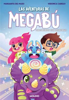 las aventuras de megabú 3 - dinosaurios con monstruo (ebook)-margarita del mazo-9788427251984