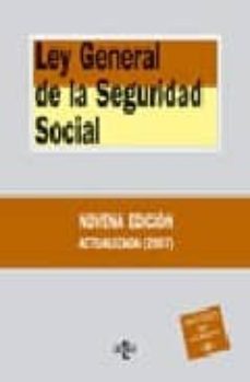 ley general de la seguridad social (9ª ed.)-9788430945184