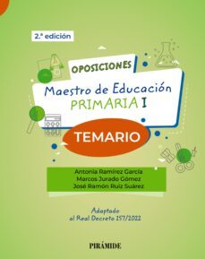 oposiciones. maestro de educacion primaria i (ebook)-antonia ramirez garcia-marcos jurado gomez-jose ramon ruiz suarez-9788436847284