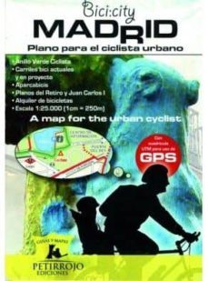 bicicity-madrid: plano para el ciclista urbano-9788461375684