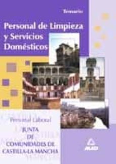 personal de limpieza y servicios domesticos. junta de comunidades de castilla-la mancha. temario-9788466528184