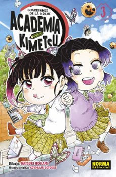 guardianes de la noche. academia kimetsu 3-9788467969184