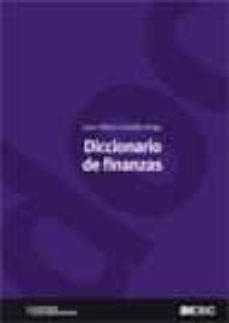 finanzas. diccionario de finanzas-juan perez carballo veiga-9788473566384
