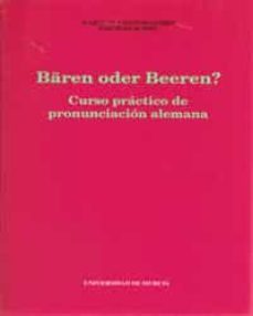 bären oder beeren? curso practico de pronunciacion alemana-dagmar schen-9788476844984