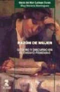 razon de mujer: genero y discurso en el ensayo femenino-9788478981984