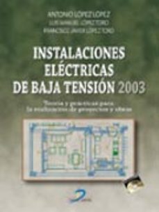 instalaciones electricas de baja tension 2003-9788479787684