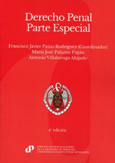 derecho penal. parte especial 2025-francisco javier paino rodriguez-9788484812784