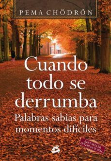 cuando todo se derrumba: palabras sabias para momentos dificiles-9788488242884