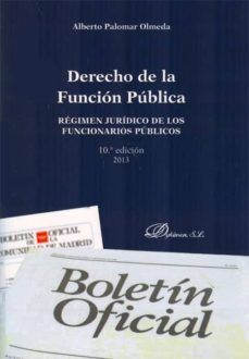 derecho de la funcion publica-alberto palomar olmeda-9788490311684