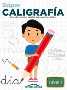 aprendo en casa super caligrafia nivel 1-9788491788584