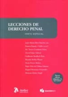 lecciones de derecho penal: parte especial (3ª ed)-9788492788484