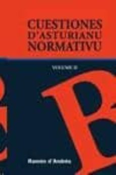 cuestiones d asturianu normativu (vol. ii)-ramon d andres-9788495640284