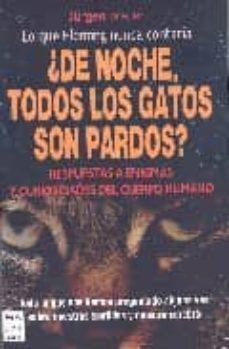 ¿de noche todos los gatos son pardos?-9788496222984