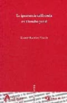 ignorancia deliberada en derecho penal-ramon ragues i valles-9788496758384