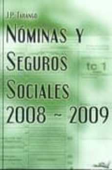 nominas y seguros sociales 2008-2009-j.p. tarango-9788496960084