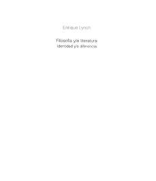 filosofia y/o literatura: identidad y/o diferencia-9788497691284