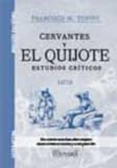 cervantes y el quijote estudios criticos-francisco maria tubino-9788498624984