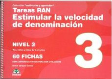 tareas ran. estimular la velocidad de denominacion - nivel 3-jesus jarque garcia-9788498964684