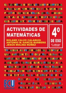 actividades de matematicas. 4º eso (ebook)-9788499489384