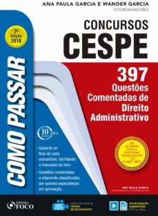 como passar em concursos cespe: direito administrativo (ebook)-wander garcia-ana paula garcia-9788582422984
