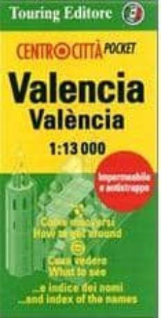 valencia centrocitta, plano callejero plastificado-9788836556984