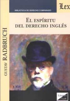 el espiritu del derecho ingles-9789563923384