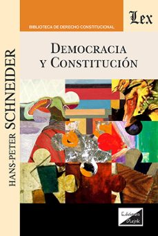 democracia y constitucion-hans peter schneider-9789564075884